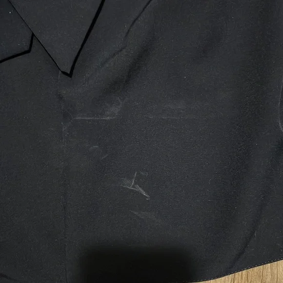 ASOS Design Navy Wrap Tie Dress - Picture 5 of 7